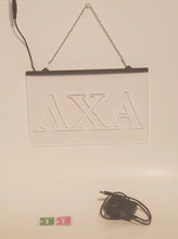 Load image into Gallery viewer, Lambda Chi Alpha LED Sign Greek Letter Fraternity Light