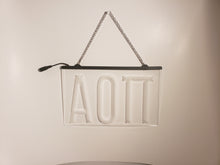 Load image into Gallery viewer, Alpha Omicron Pi LED Sign Greek Letter Sorority Light