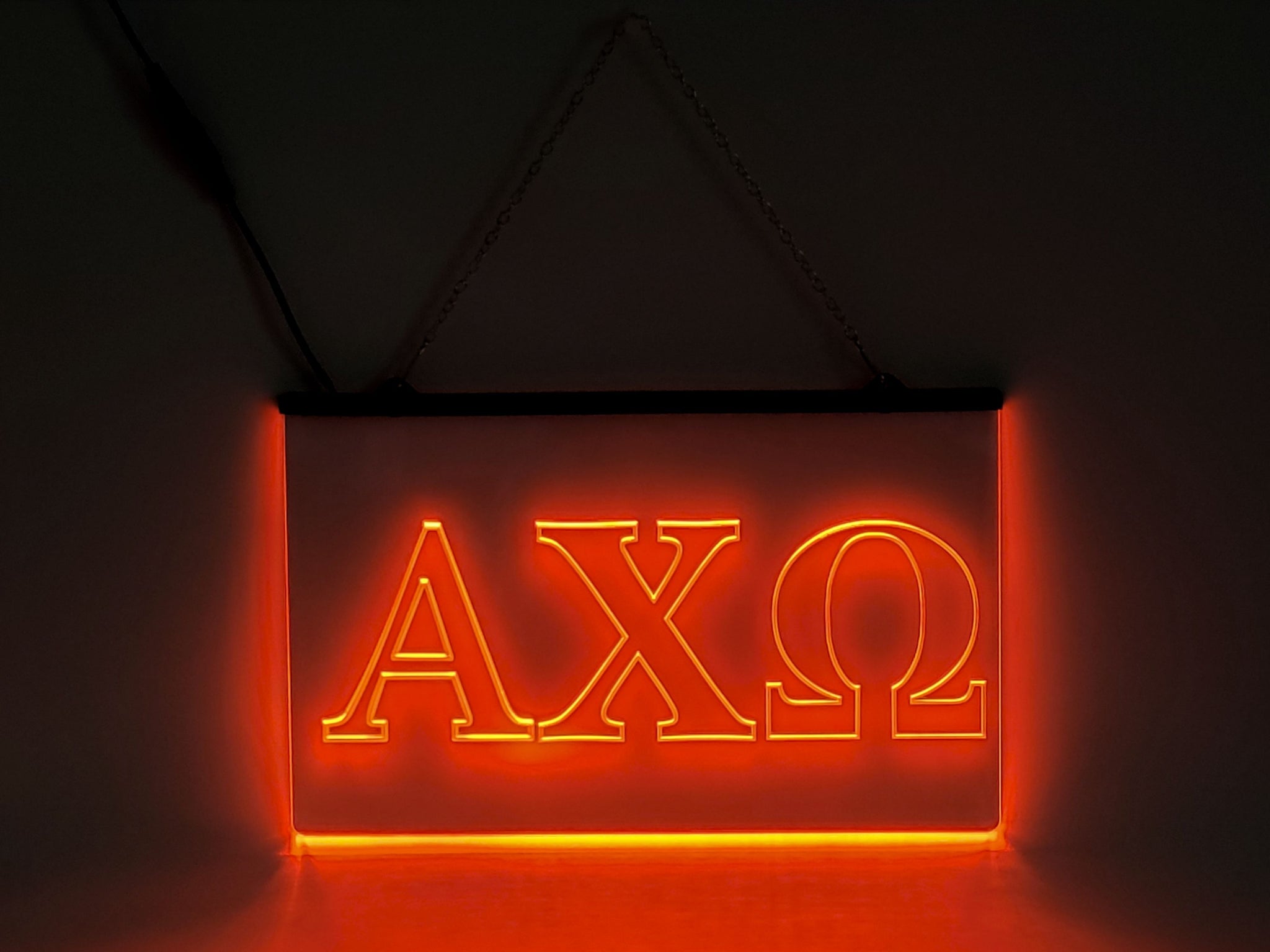 uitgebreid Voor u Storen Alpha Chi Omega LED Sign Greek Letter Sorority Light – Greek Lodge
