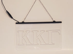 Kappa Kappa Gamma LED Sign Greek Letter Sorority Light