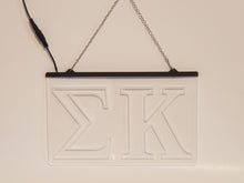 Load image into Gallery viewer, Sigma Kappa LED Sign Greek Letter Sorority Light