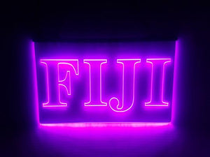 Fiji LED Sign - Phi Gamma Delta Greek Letter Fraternity Light