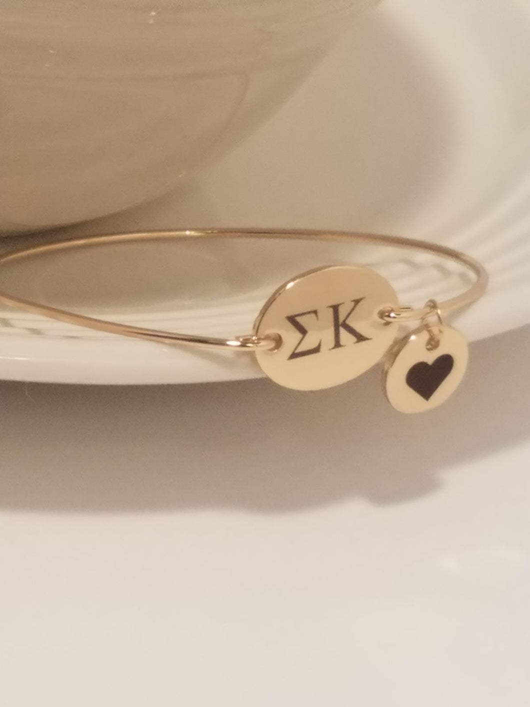 Sigma Kappa Bangle Bracelet Charm Sorority
