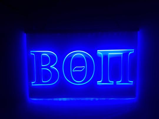 Beta Theta Pi LED Sign Greek Letter Fraternity Light